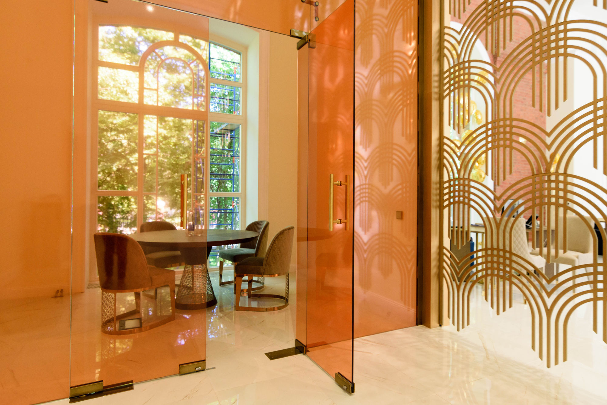 Photo Glass doors (all-glass)