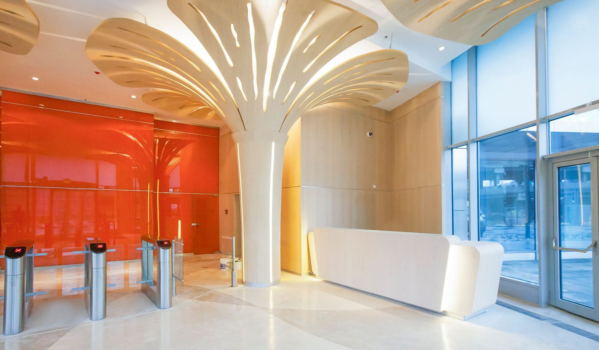 Photo Сladding glass