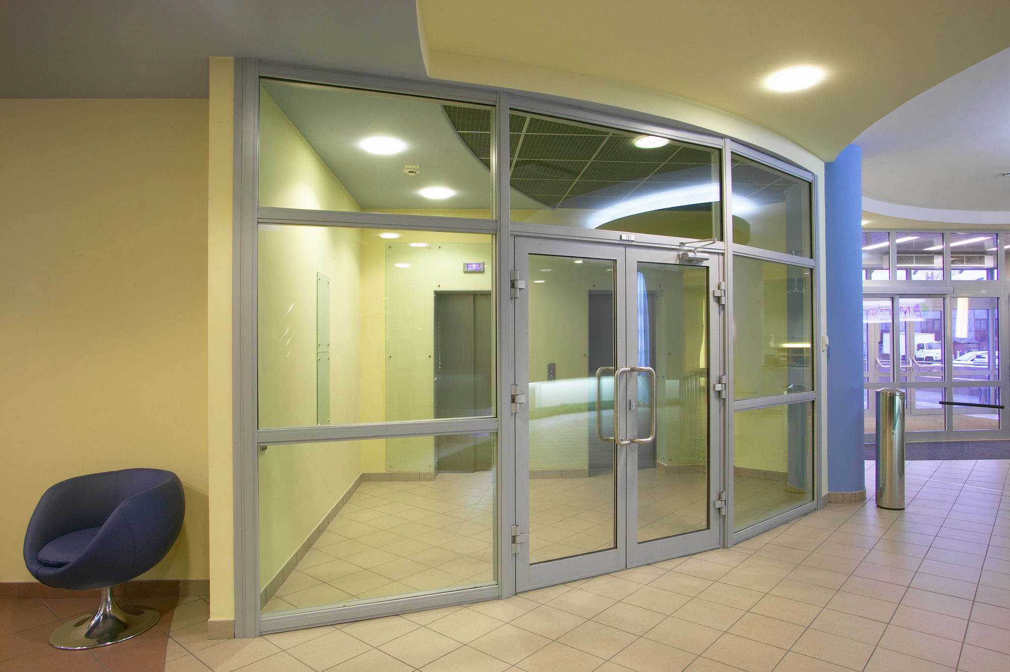 Photo Fireproof Partition 2 type UALCOM EIW-30