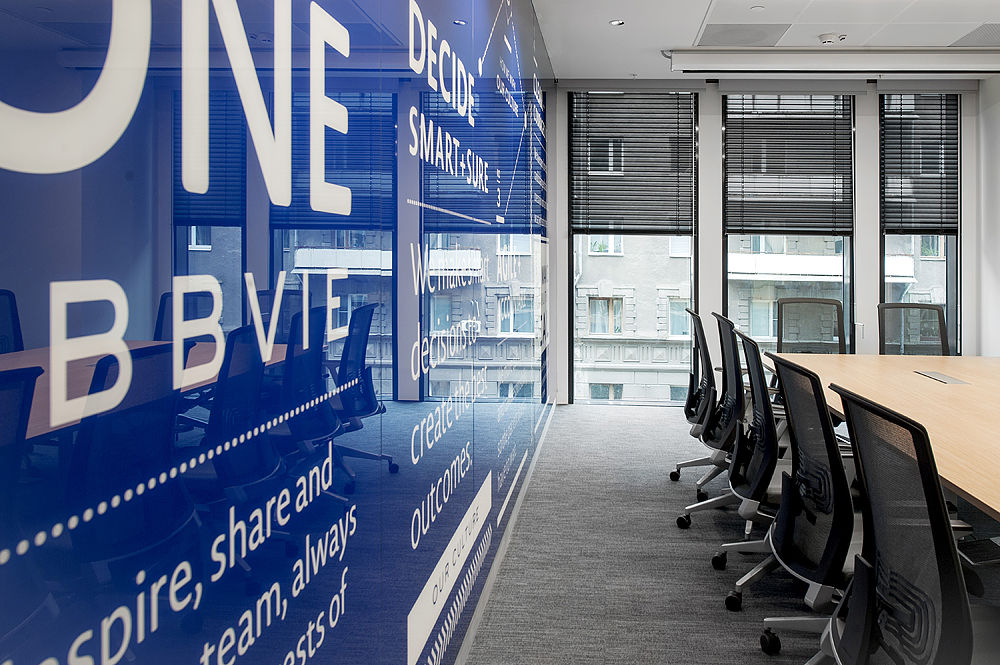 Photo Glass partitions UALCOM-Crystal