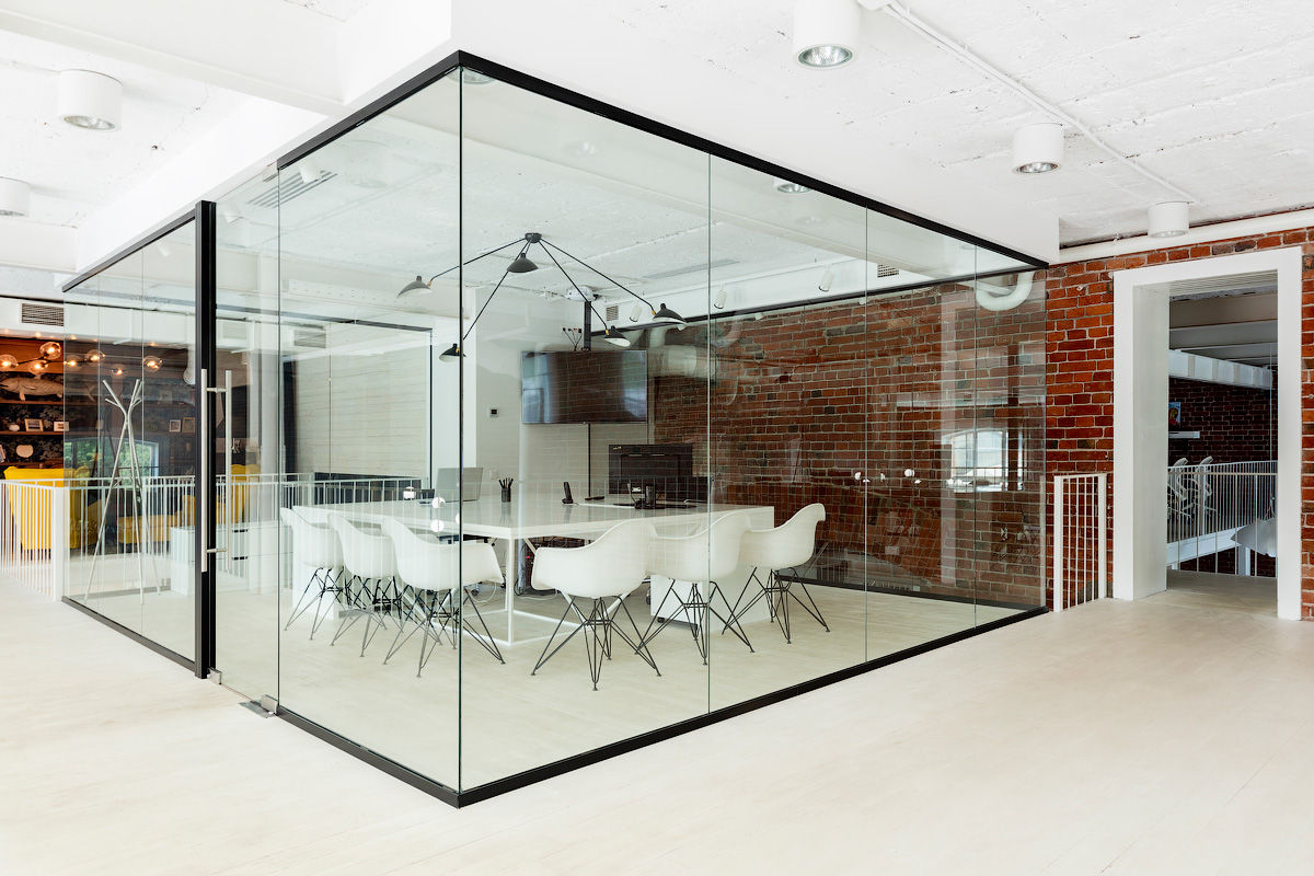Photo Glass partitions UALCOM-Crystal