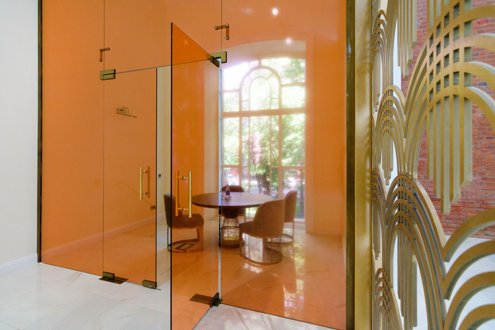 Photo Glass partitions UALCOM-Crystal