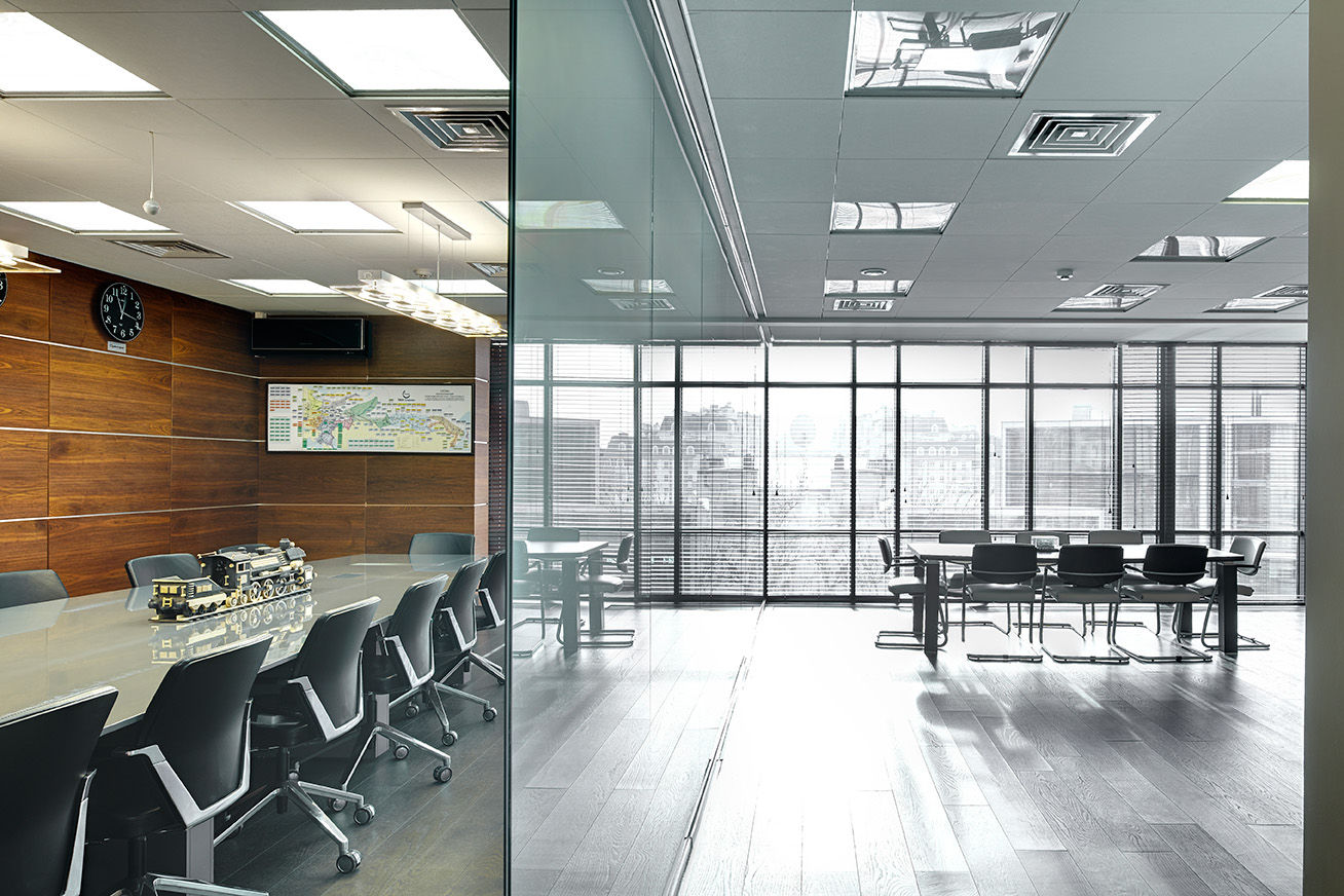 Photo Glass partitions UALCOM-Crystal