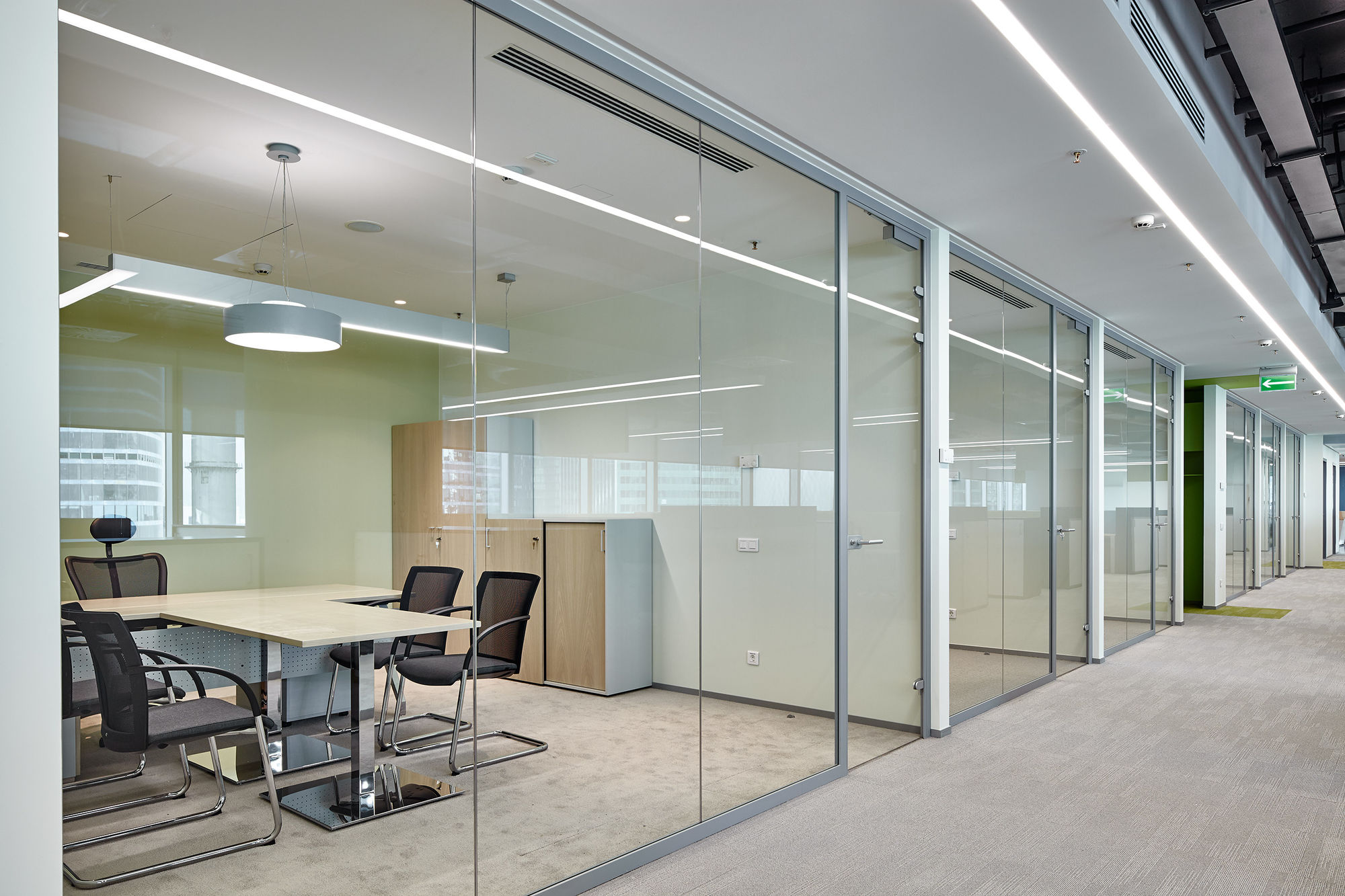 Photo Glass partitions UALCOM-Crystal