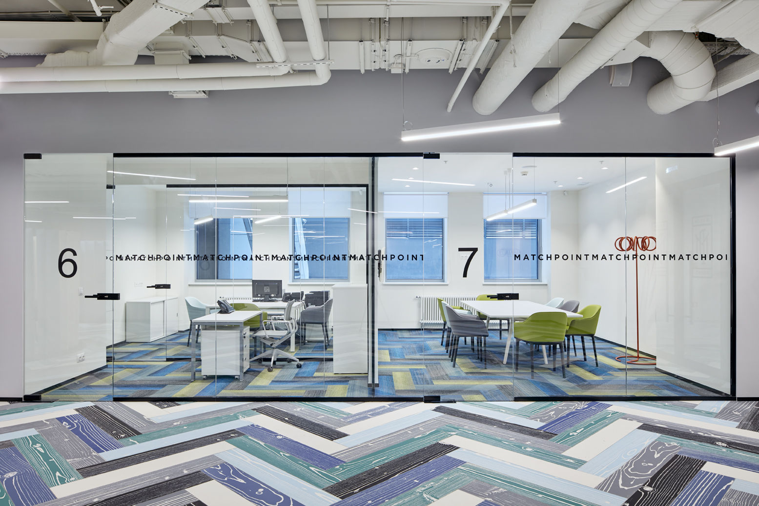 Photo Glass partitions UALCOM-Crystal