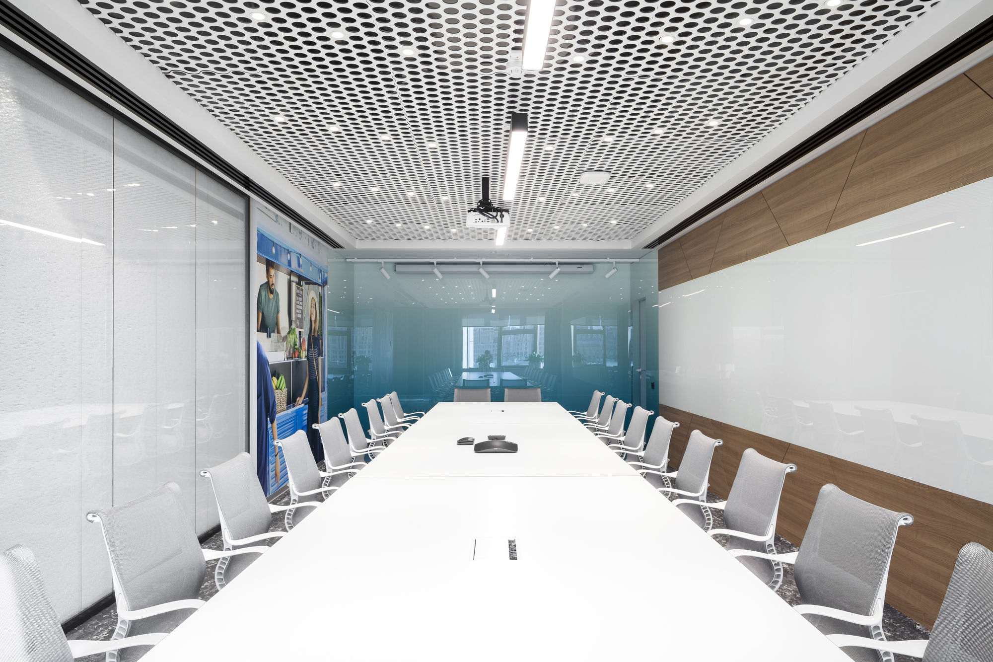 Photo Glass partitions UALCOM-Crystal