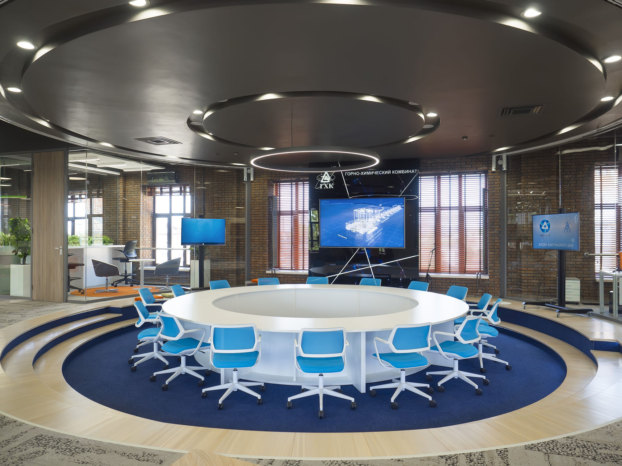 Photo Glass partitions UALCOM-Crystal