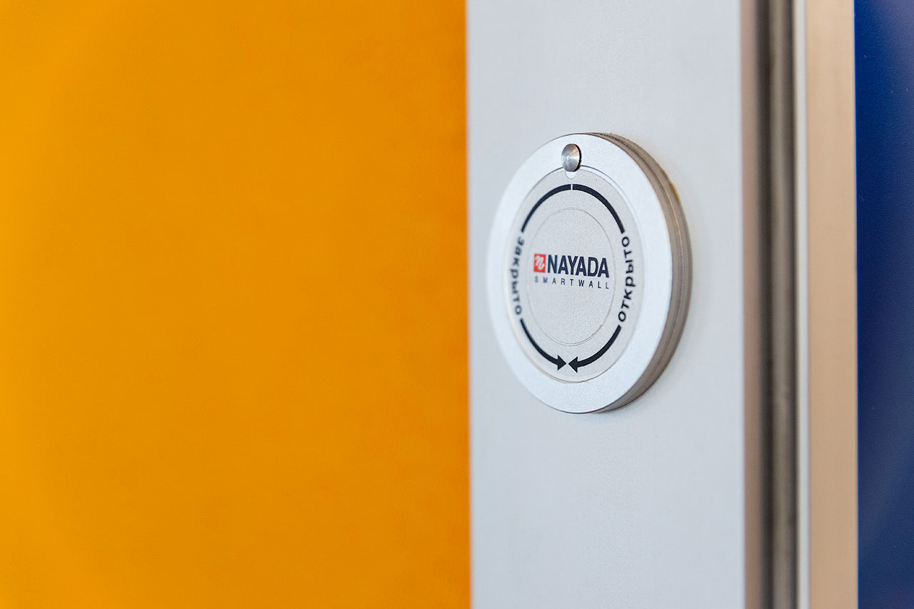 Photo Deaf sliding partitions UALCOM Hufcor