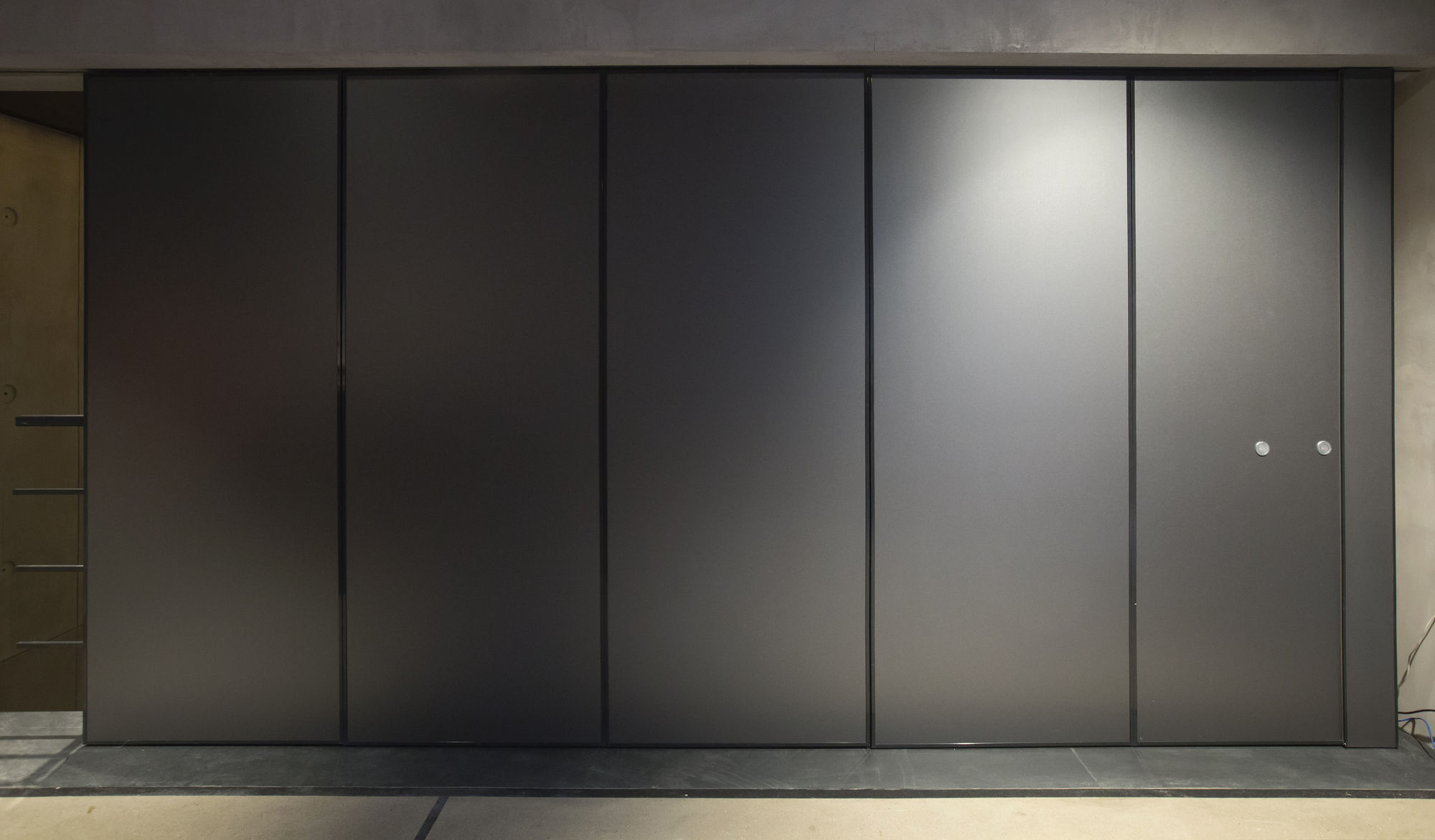 Photo Deaf sliding partitions UALCOM Hufcor