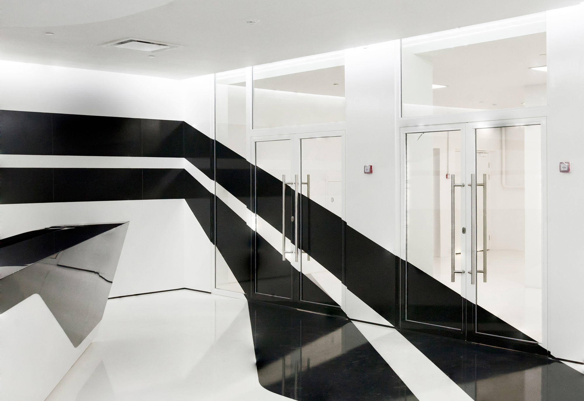 Photo Fire-resistant glazed doors