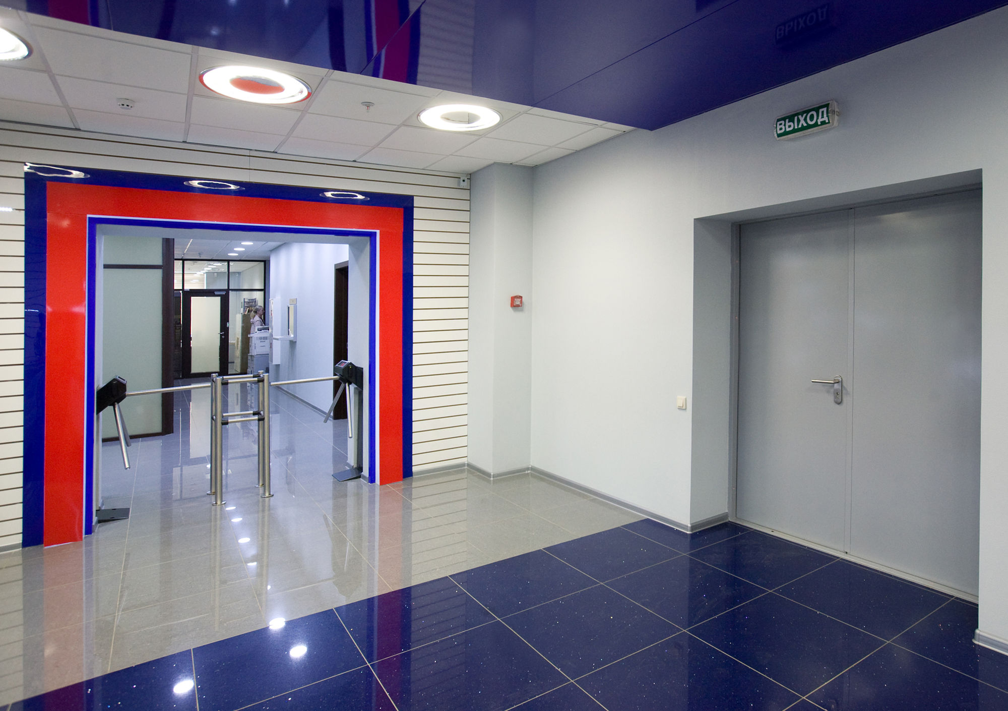 Photo Fire-resistant glazed doors