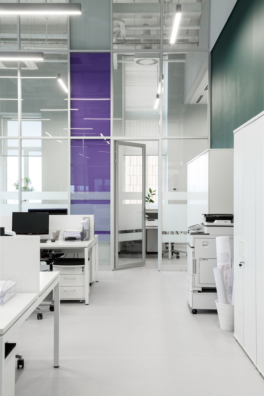 Photo Doors with aluminum lining