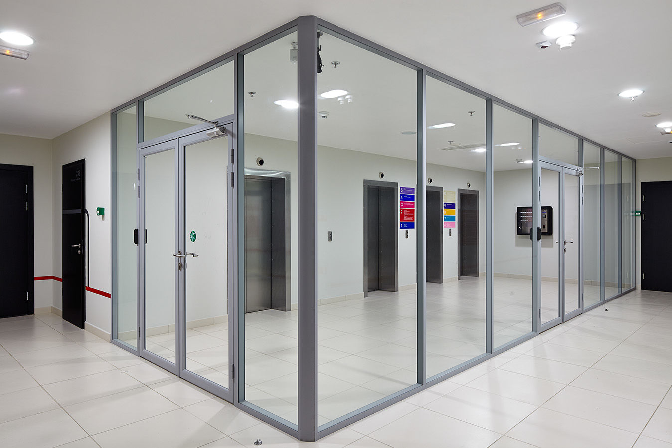 Photo Fireproof Partition 2 type UALCOM EIW-15