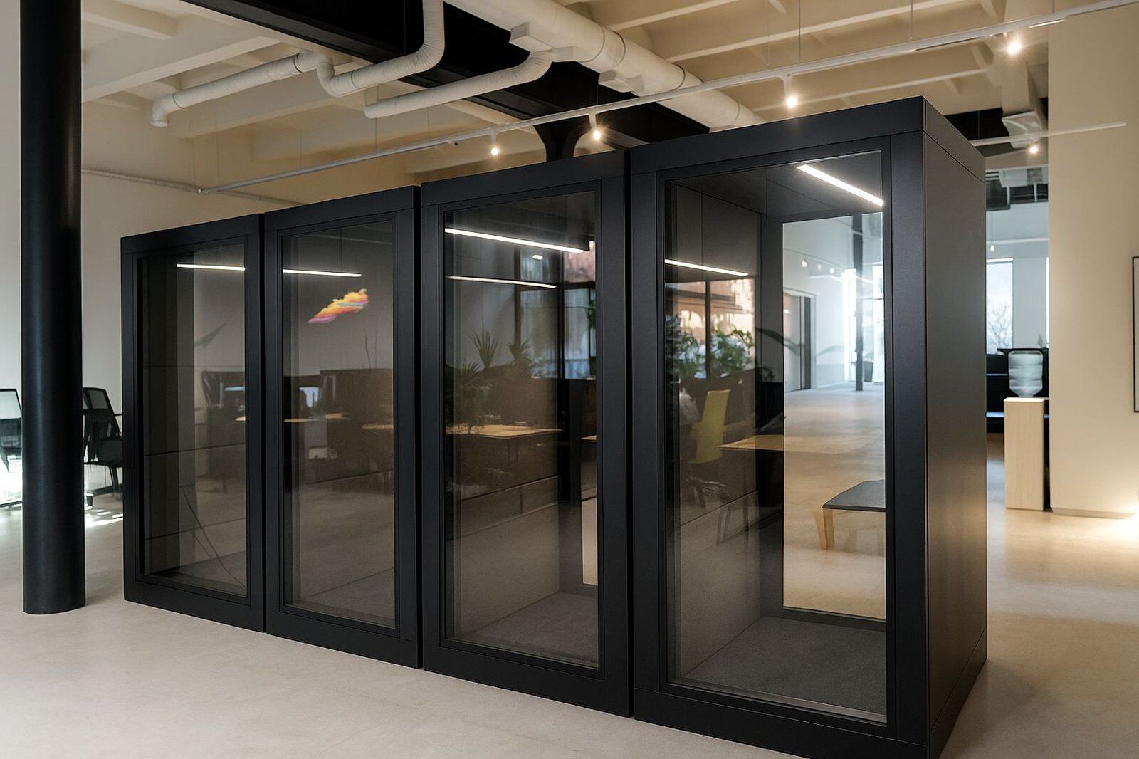 Photo Acoustic cabins UALCOM