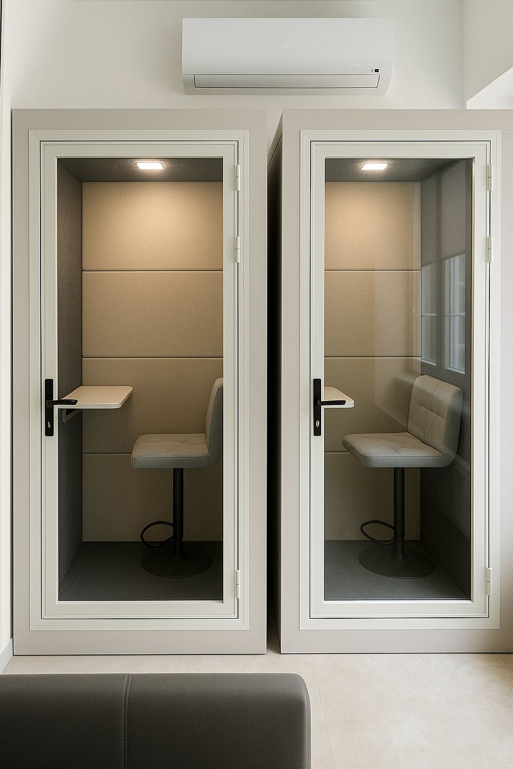 Photo Acoustic cabins UALCOM