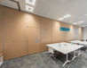 Photo Deaf sliding partitions UALCOM Hufcor