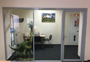 UALCOM in the Zhovten cinema.