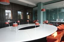 Incredibly stylish work was carried out by UALCOM together with the Architectural Studio of Roman and Dmitri Selukiv.