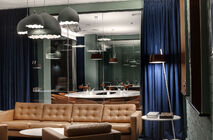 Incredibly stylish work was carried out by UALCOM together with the Architectural Studio of Roman and Dmitri Selukiv.