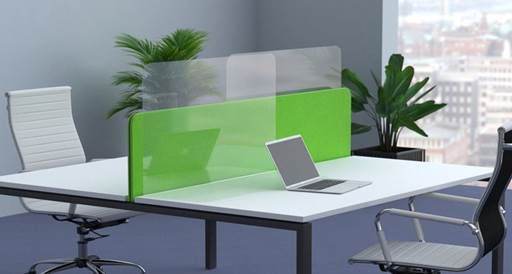 Photo Optimize workspace for employees leaving quarantine.