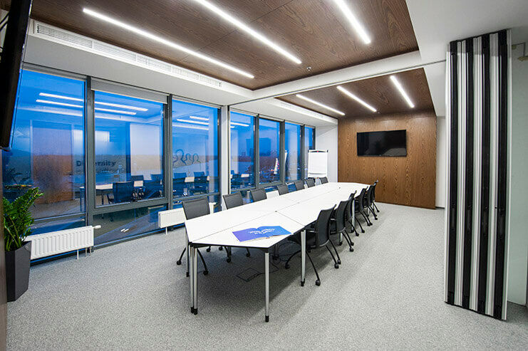 Photo Stylish office of a world-class company -Robert Bosch.