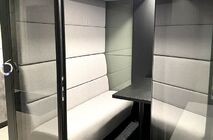 EXPRESSSPLATA chose UALCOM acoustic booths for its office in Kyiv