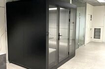 EXPRESSSPLATA chose UALCOM acoustic booths for its office in Kyiv