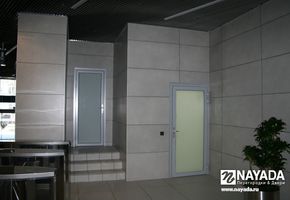 UALCOM-Fireproof EIW-30 in project Business center "Millennium"