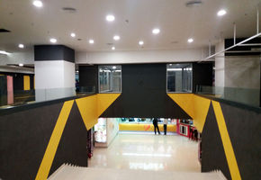 Railing System in project Blockbuster - entertainment center, cinema