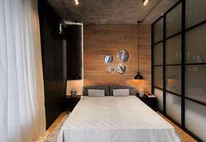 Stationary partitions in project Partitions and doors UALCOM - a popular trend in private interiors