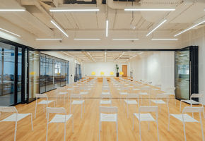 UALCOM-Standart in project UALCOM company has decorated the space of the new office of the modern community of startup-founders - LIFT99 in Kiev.