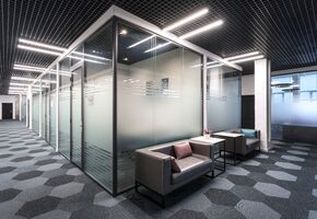 UALCOM-Twin in project UALCOM has completed the creation of a stylish office for the biggest advertising giant GroupM.