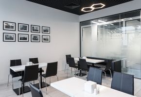 UALCOM-Twin in project UALCOM has completed the creation of a stylish office for the biggest advertising giant GroupM.