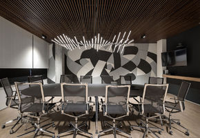 UALCOM-Twin in project UALCOM won the tender to install partitions in the modern office of the company Biosphere.