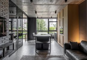 Doors SLIM in project Functionality in a smart apartment.