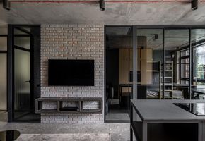 Doors SLIM in project Functionality in a smart apartment.