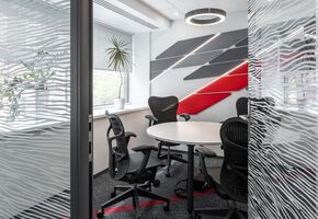 Photo The new, bright, non-standard project was implemented by UALCOM company.