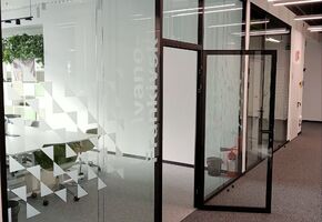 Stationary partitions in project UALCOM completed a large project for the new office of a large international IT company.