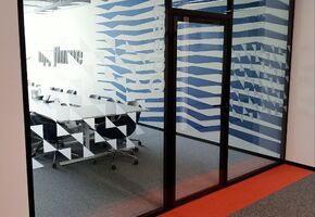 Stationary partitions in project UALCOM completed a large project for the new office of a large international IT company.