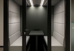 Аcoustic cabins in project EXPRESS has chosen UALCOM acoustic cabins for its office in Kyiv