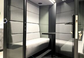Аcoustic cabins in project EXPRESS has chosen UALCOM acoustic cabins for its office in Kyiv