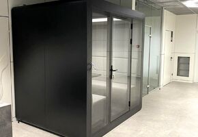 Аcoustic cabins in project EXPRESS has chosen UALCOM acoustic cabins for its office in Kyiv